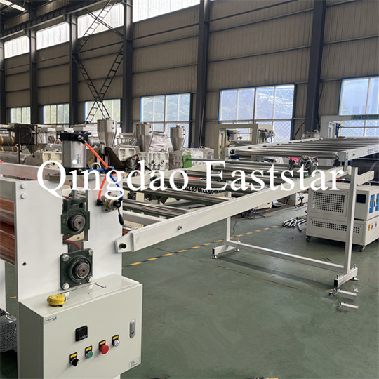 Thiết bị bảng lưng rùa PVC đã được hoàn thành