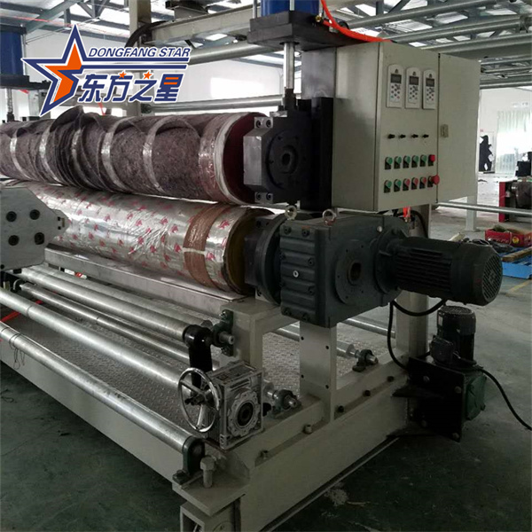 Dây chuyền sản xuất cán thảm ô tô TPE